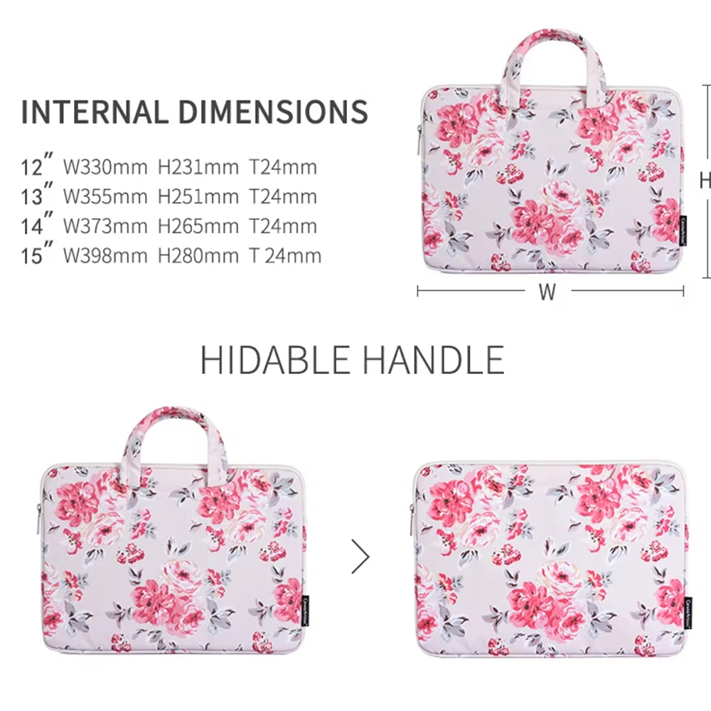 Sac CanvasArtisan H10-B01 pour ordinateur portable 15 pouces - 16 pouces, Blanc