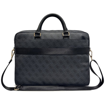 Guess 4G Round Classic Logo Tas voor 16 inch Laptop, Zwart