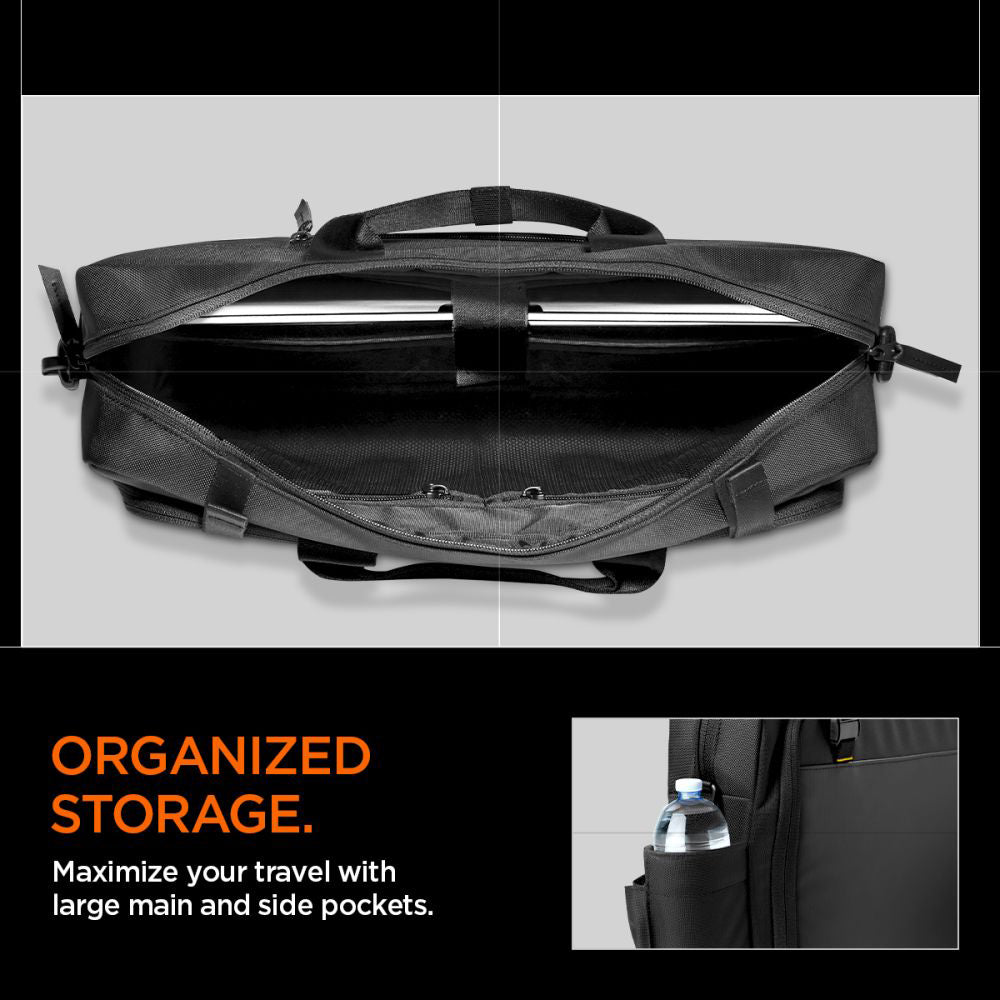 Sac Spigen Klasden pour ordinateur portable 16 pouces, Noir