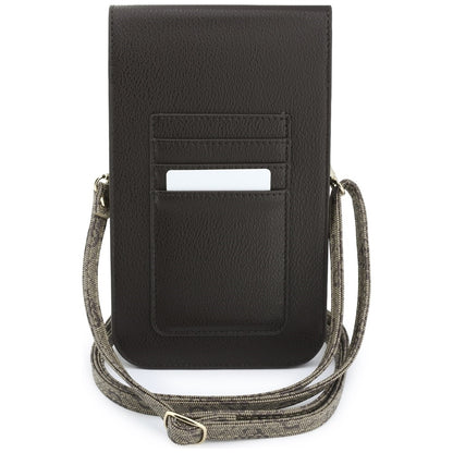 Universele Telefoontas, Guess, 4G Grained Classic Logo, Bruin