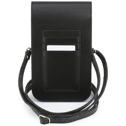 Universelle Handytasche, Guess, 4G Grained Classic Logo, Schwarz