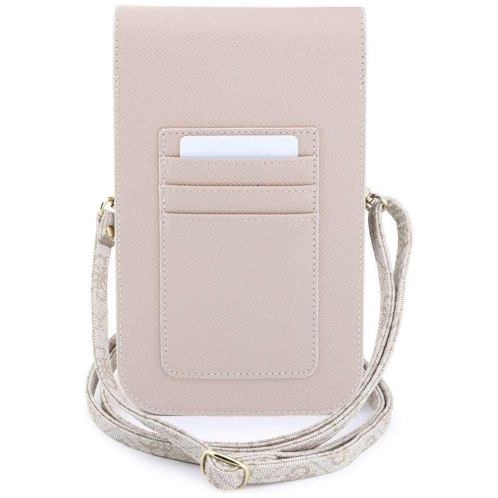 Universele Telefoontas, Guess, 4G Grained Classic Logo, Roze