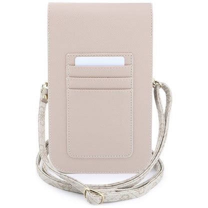 Universele Telefoontas, Guess, 4G Grained Classic Logo, Roze