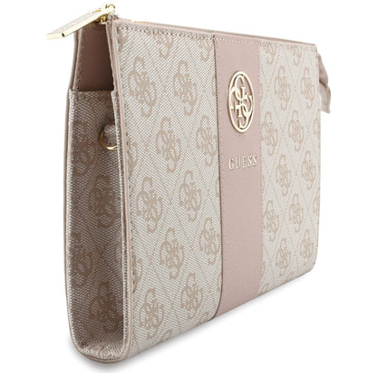 Sac universel pour téléphone, Guess, 4G Round Classic Logo Stripe, rose