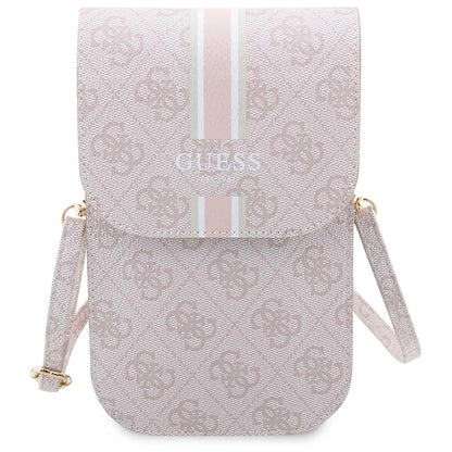 Universaltasche für Telefon, Guess, 4G Stripes, Rosa
