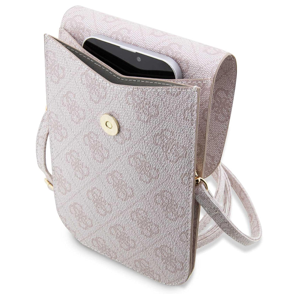 Universaltasche für Telefon, Guess, 4G Stripes, Rosa