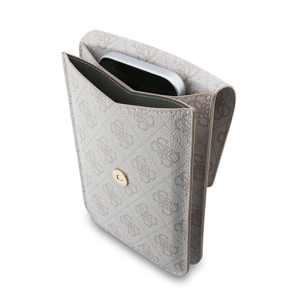 Universele Telefoontas, Guess, Fliptok Triangle 4G, Roze