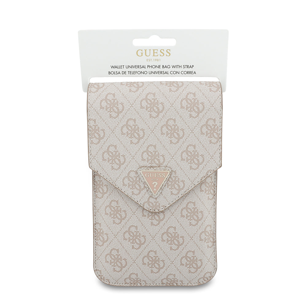 Universele Telefoontas, Guess, Fliptok Triangle 4G, Roze