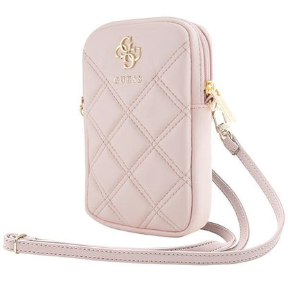 Universaltasche für Telefon, Guess, Quilted 4G, Rosa