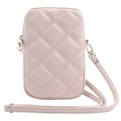 Universaltasche für Telefon, Guess, Quilted 4G, Rosa