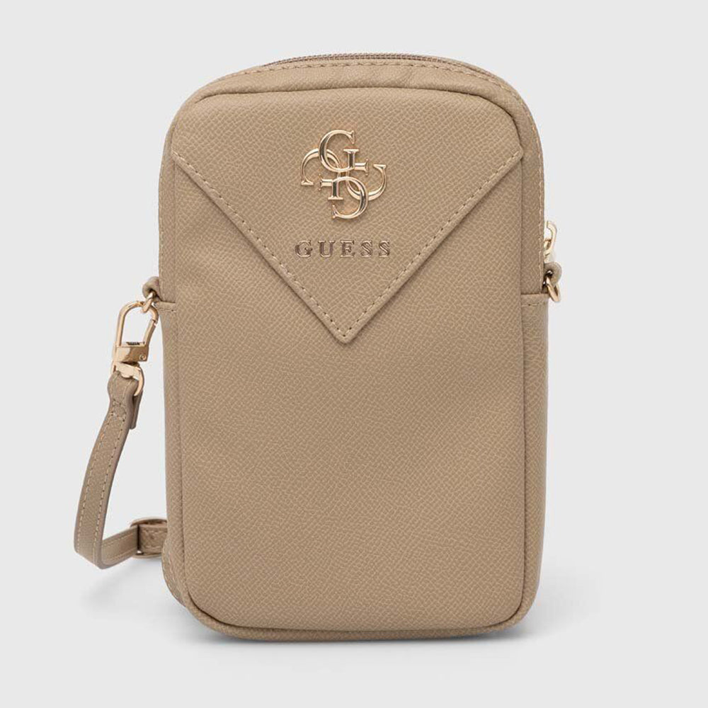 Universaltasche für Telefon, Guess, Triangle 4G, Goldfarben