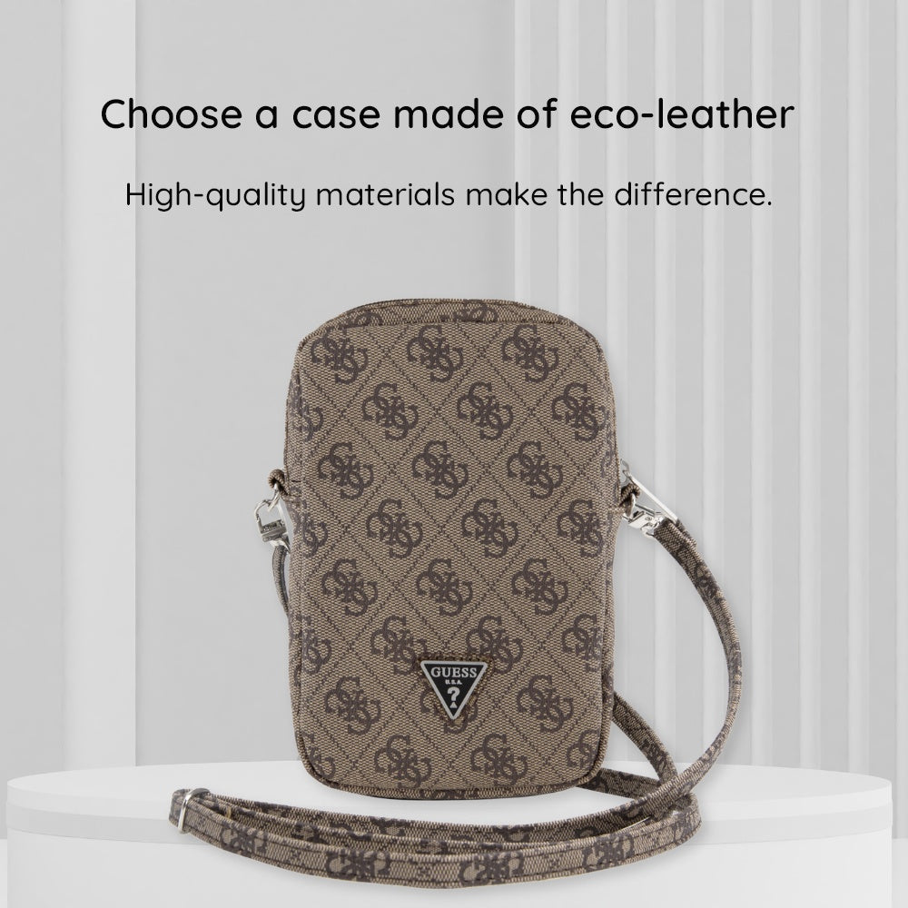 Universaltasche für Telefon, Guess, Triangle 4G, Goldfarben