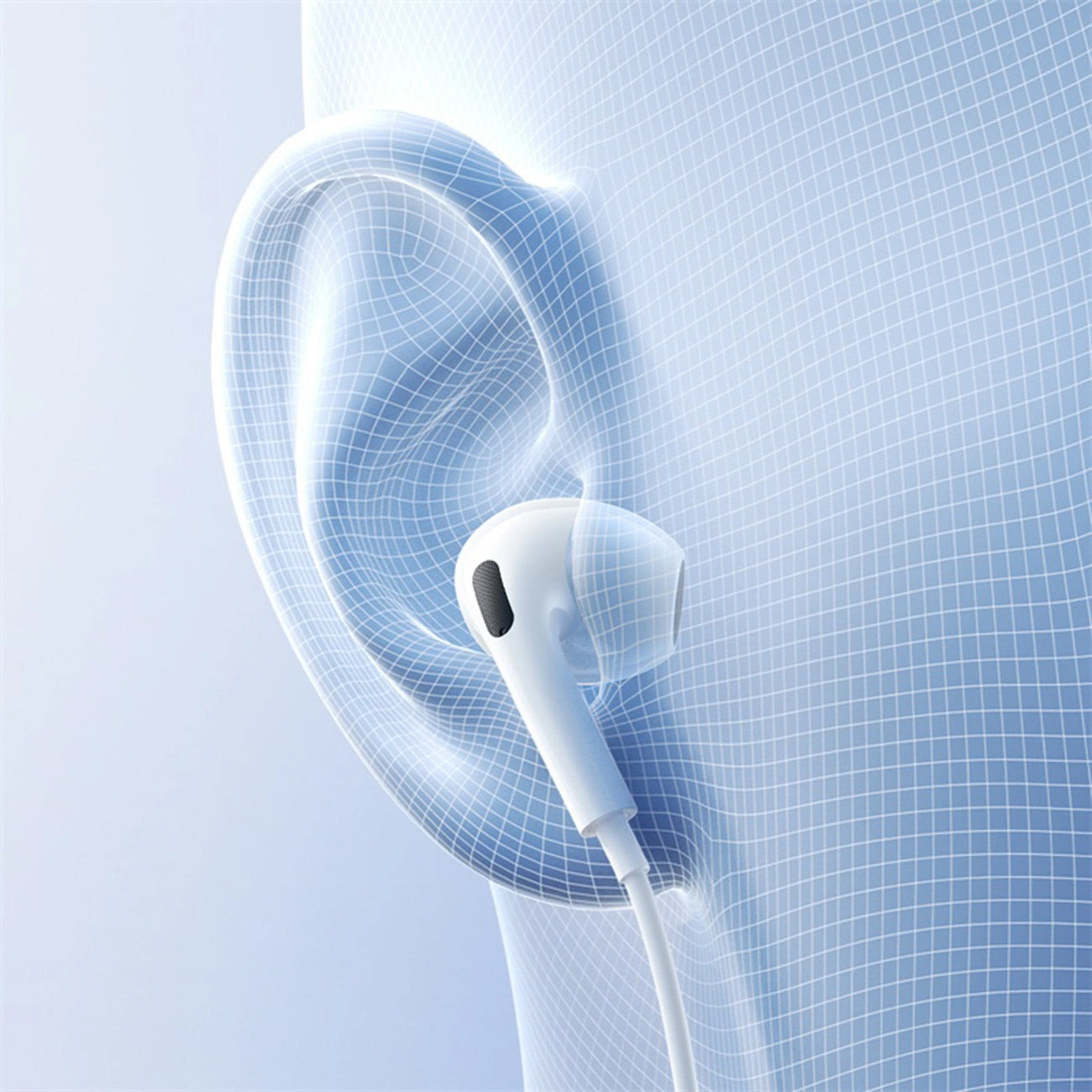 Handsfree 3.5mm Baseus Encok HZ19, Blanc A00182301213-00