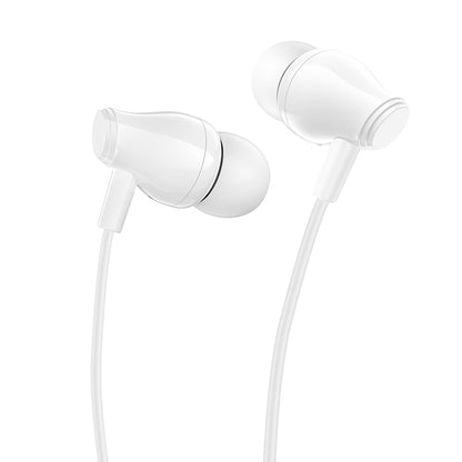 Handsfree 3,5 mm oortelefoon BM61 Wanderer, Wit 