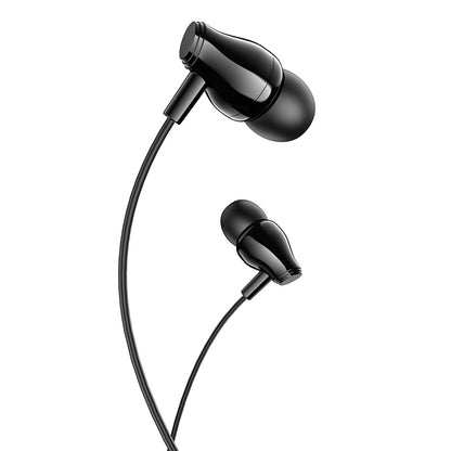 Handsfree 3,5 mm oortelefoon BM61 Wanderer, zwart 