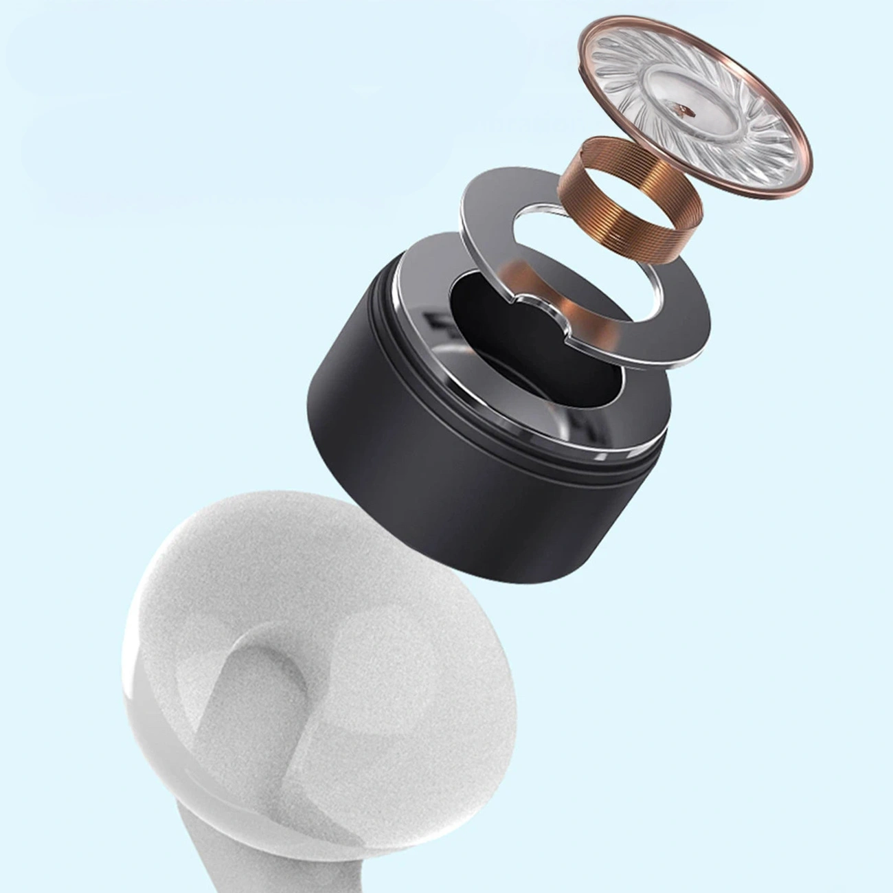 Handsfree 3.5mm Dudao X3+, Wit