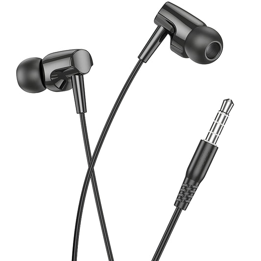 Handsfree 3.5mm HOCO M112, Zwart