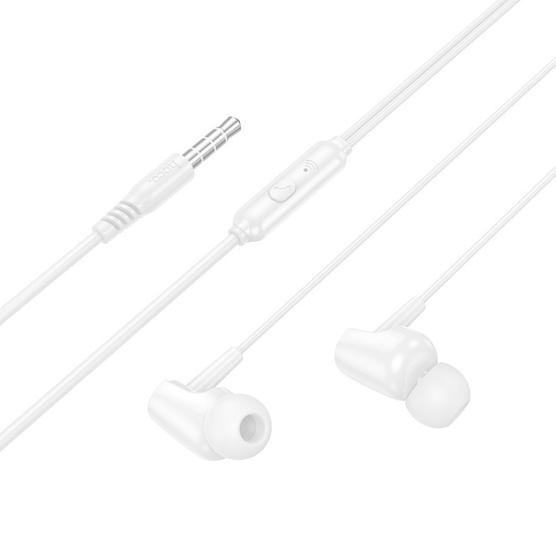 Handsfree 3.5mm HOCO M112, Wit