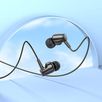Kit mains libres 3.5mm HOCO M112, Noir