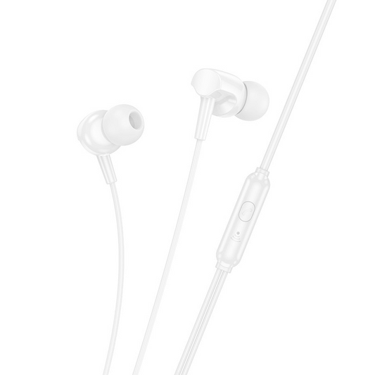 Handsfree 3.5mm HOCO M112, Wit