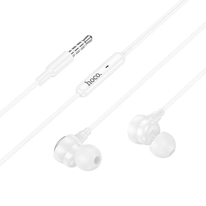 Handsfree 3.5mm HOCO M116, Wit