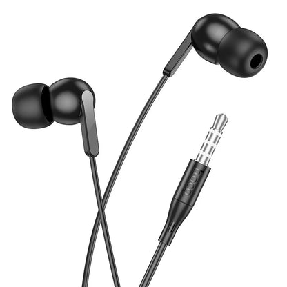 Handsfree 3.5mm HOCO M124, Zwart