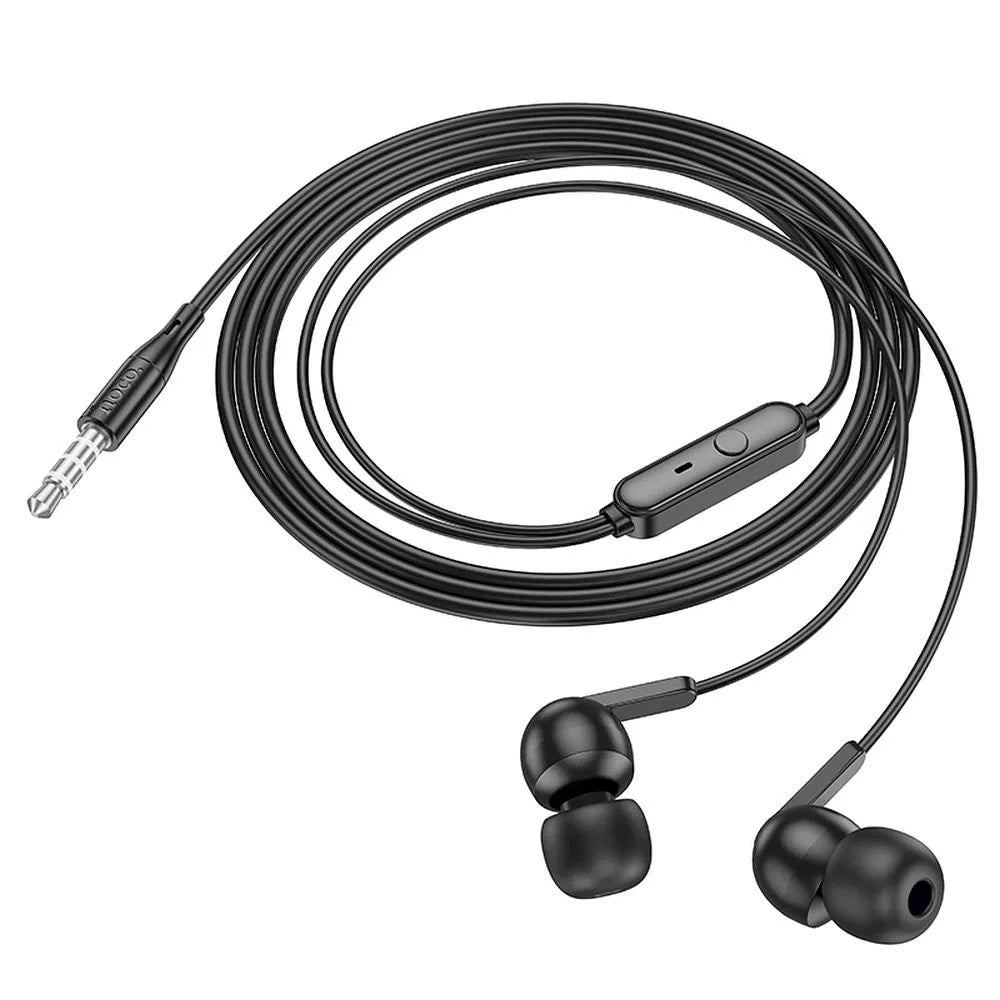 Handsfree 3.5mm HOCO M124, Zwart