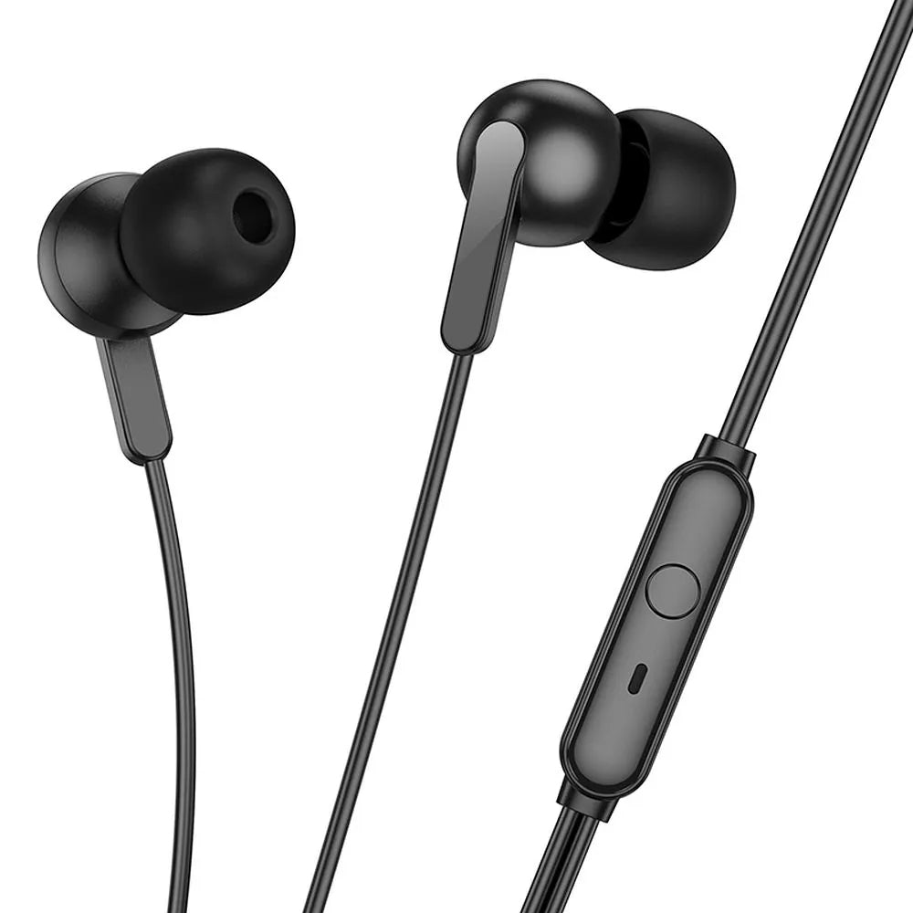 Handsfree 3.5mm HOCO M124, Zwart