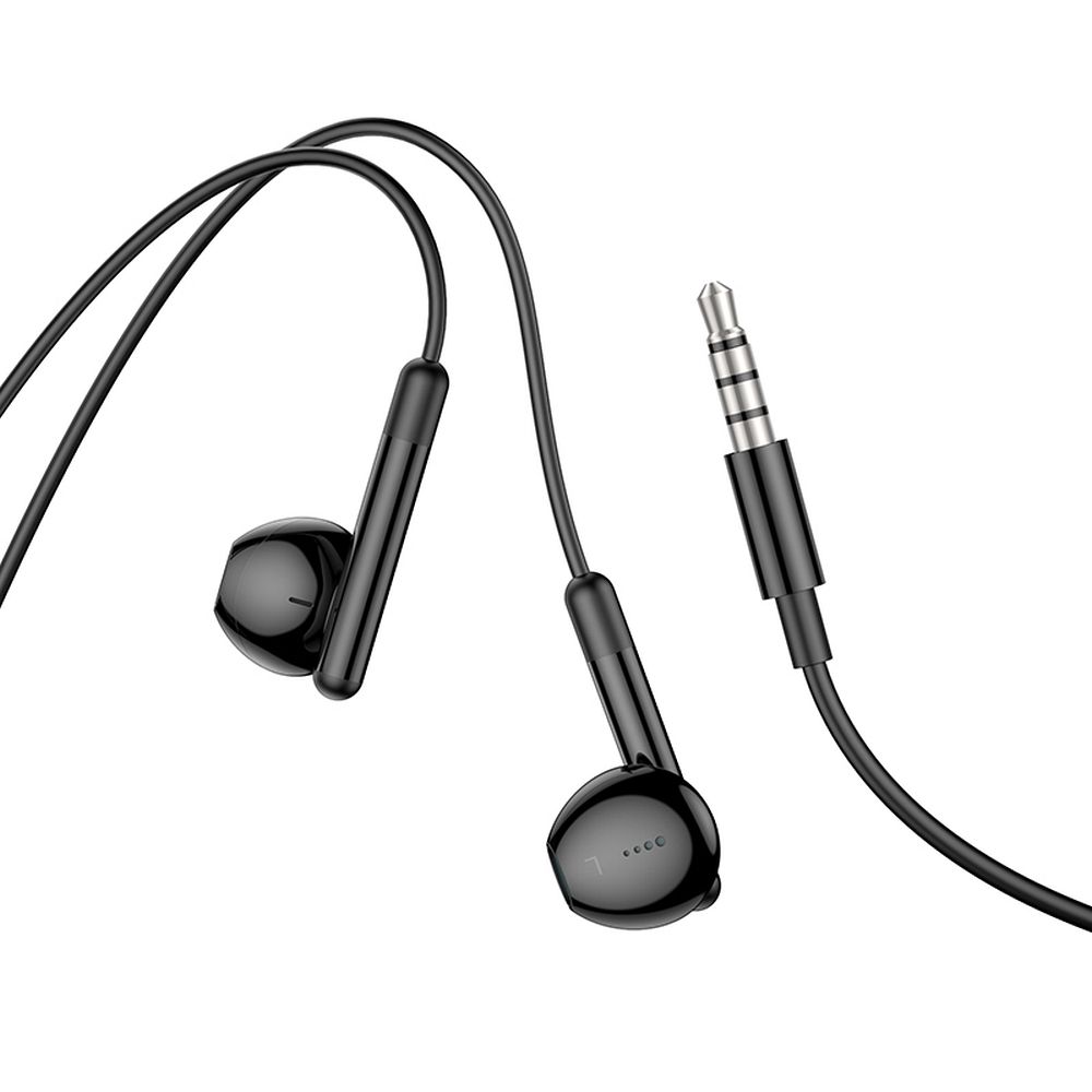 Handsfree 3.5mm HOCO M93, Zwart