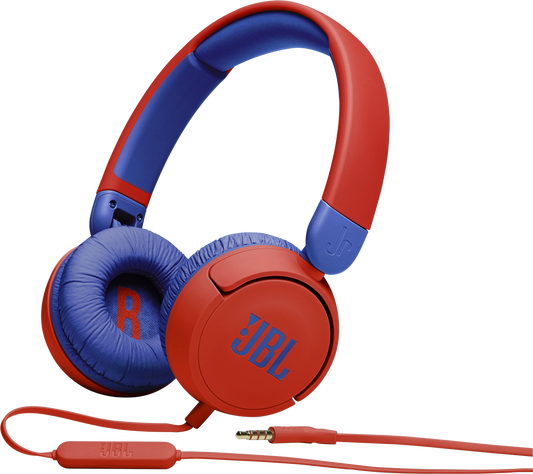 Handsfree 3,5 mm JBL JR 310 Kids, Rood JBLJR310RED