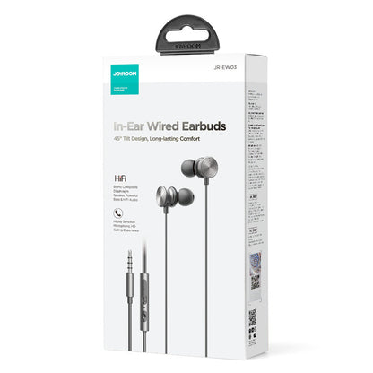 Freisprecheinrichtung 3,5 mm Joyroom JR-EW03, Grau