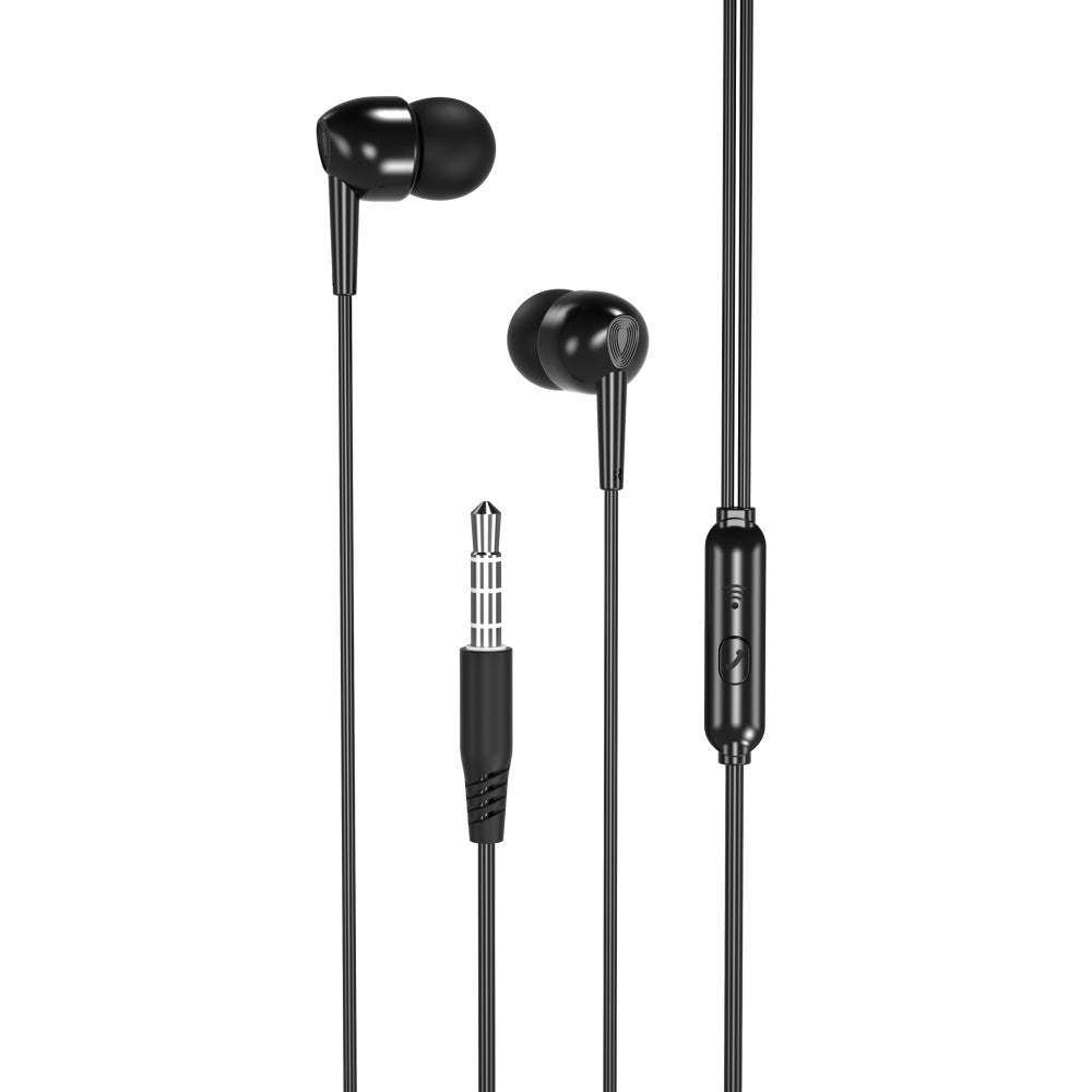 Kit mains libres 3.5mm XO Design EP37, Noir