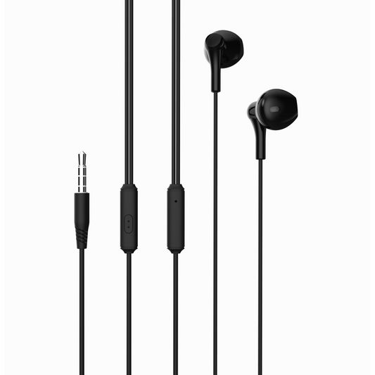 Kit mains libres 3.5mm XO Design EP39, Noir