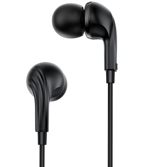 Handsfree 3.5mm XO Design EP86, Zwart