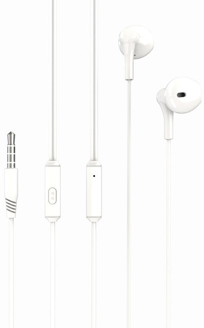 Handsfree 3.5mm XO Design EP39, Wit