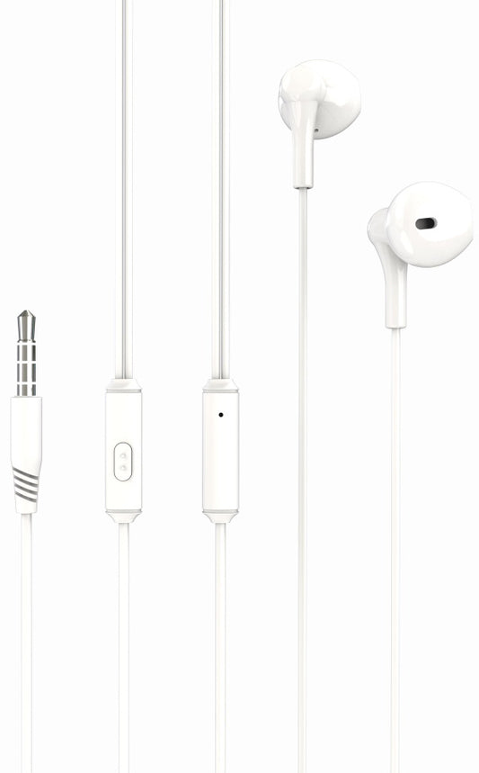 Handsfree 3.5mm XO Design EP39, Wit