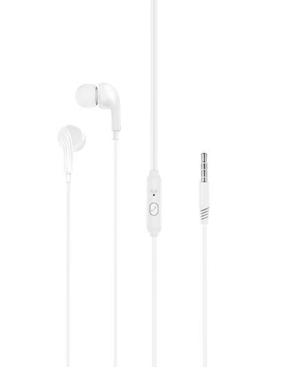 Handsfree 3.5mm XO Design EP86, Wit