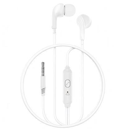Handsfree 3.5mm XO Design EP86, Wit