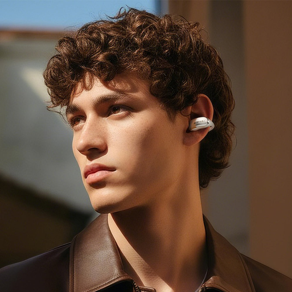Handsfree Bluetooth Acefast Aceclip Pro, TWS, Zwart