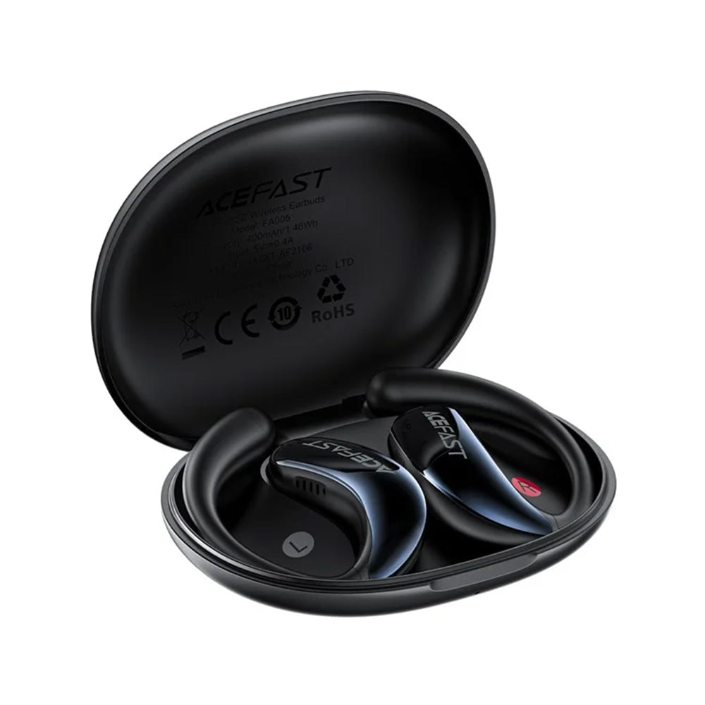 Handsfree Bluetooth Acefast Acefit SE, TWS, Zwart