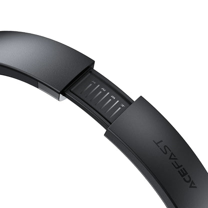 Casque Bluetooth mains libres Acefast H10, A2DP, Noir