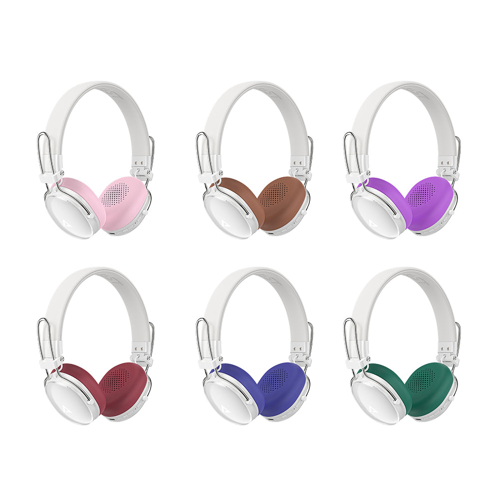 Handsfree Bluetooth Acefast H7, A2DP, ANC, Wit