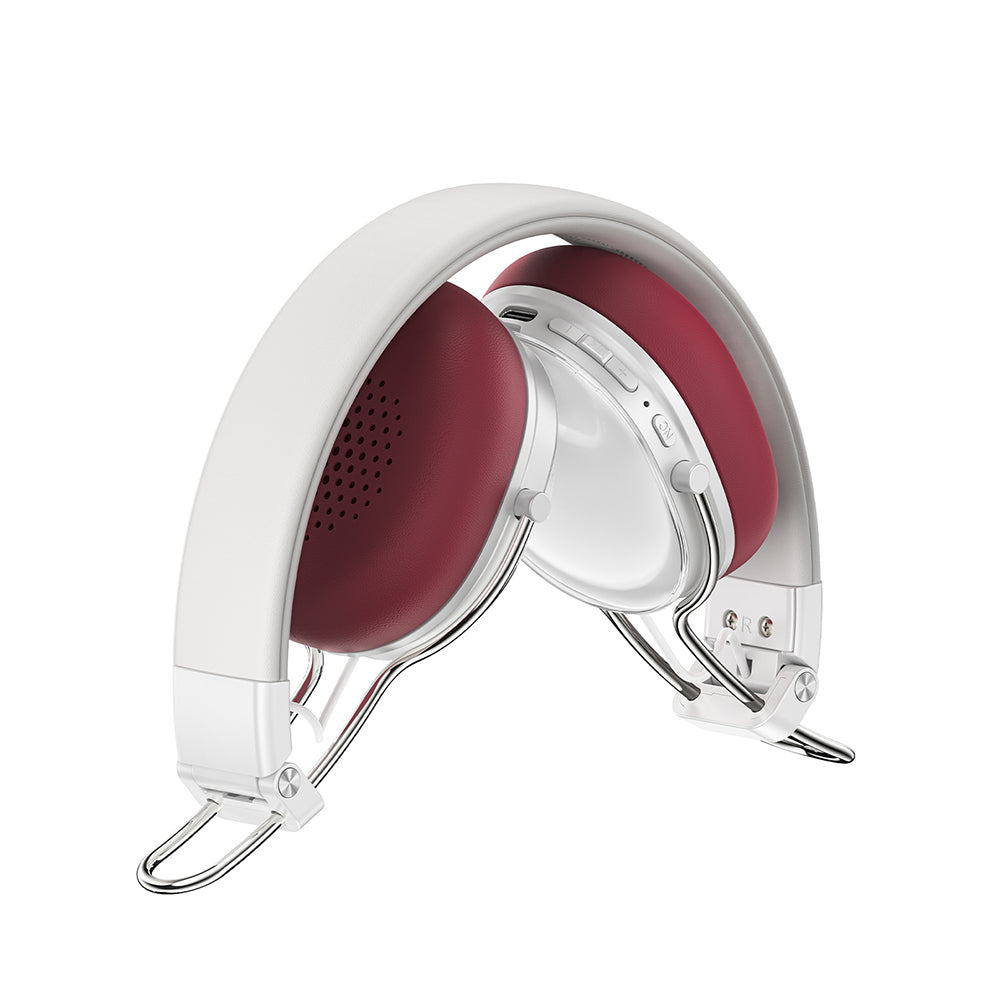Handsfree Bluetooth Acefast H7, A2DP, ANC, Wit