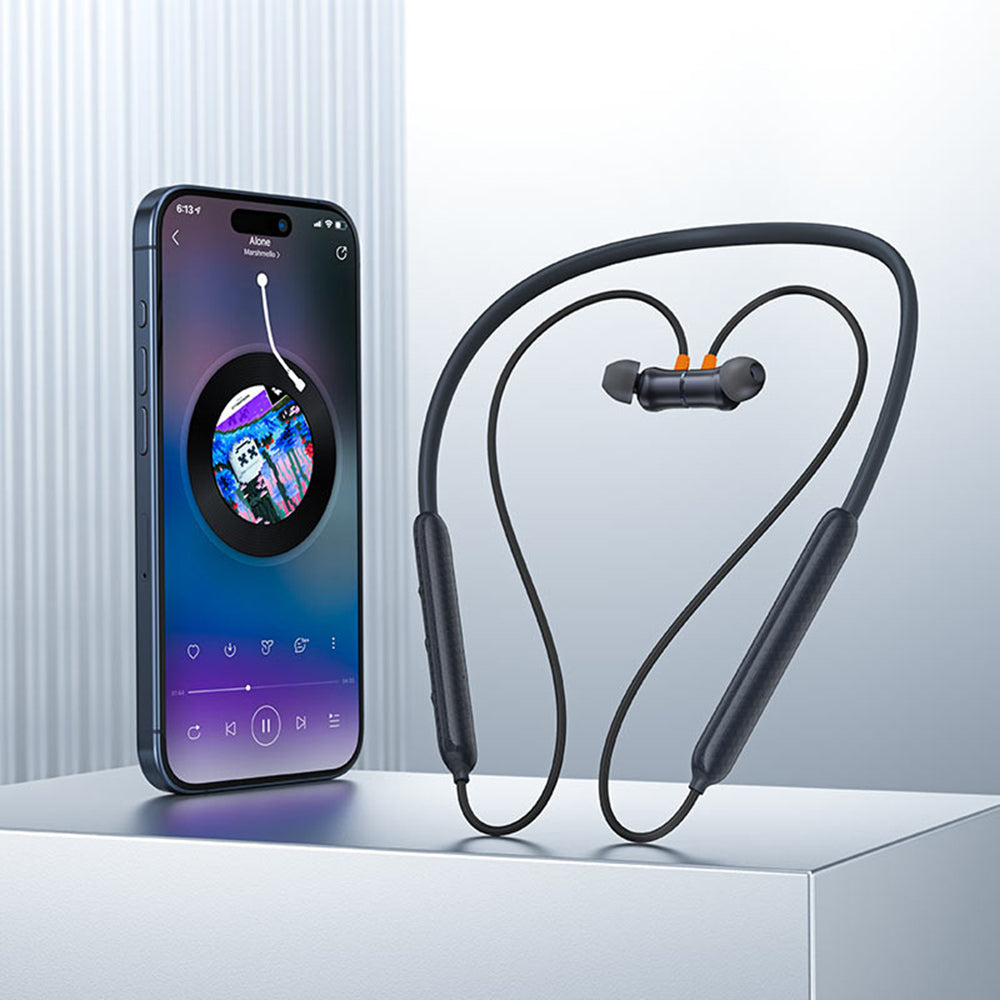 Handsfree Bluetooth Acefast N2, A2DP, Zwart