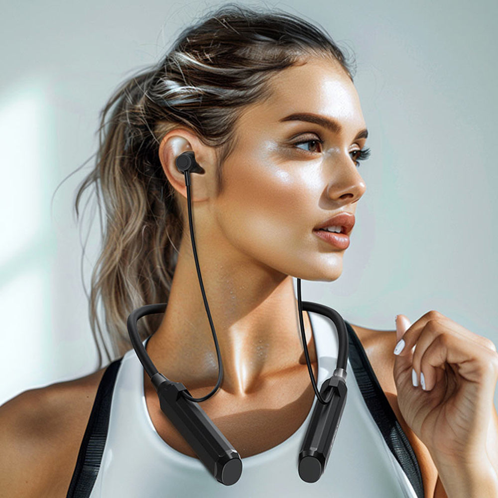 Handsfree Bluetooth Acefast N6, A2DP, Zwart