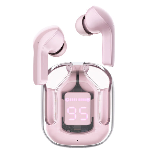 Kit mains libres Bluetooth Acefast T6, TWS, Rose