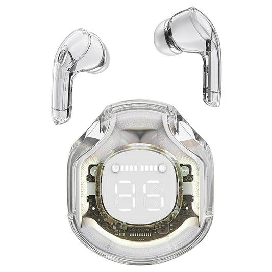Handsfree Bluetooth Acefast T8, TWS, Wit