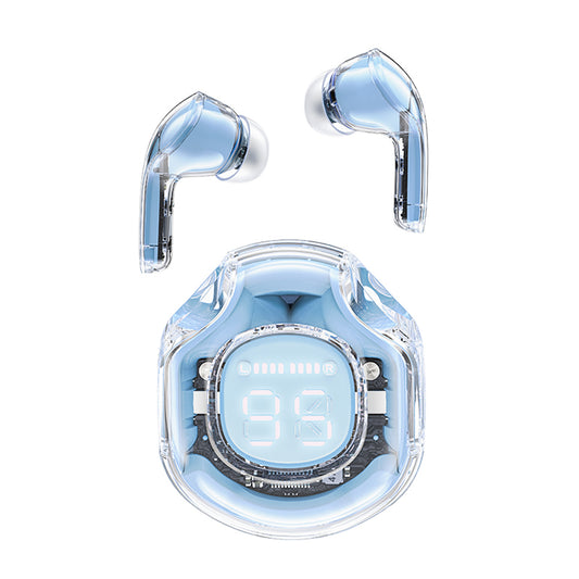 Handsfree Bluetooth Acefast T8, TWS, Blauw