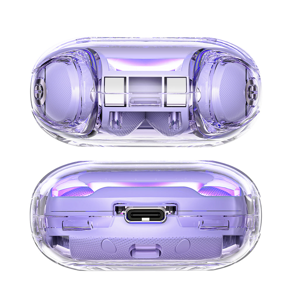 Handsfree Bluetooth Acefast T8, TWS, Paars