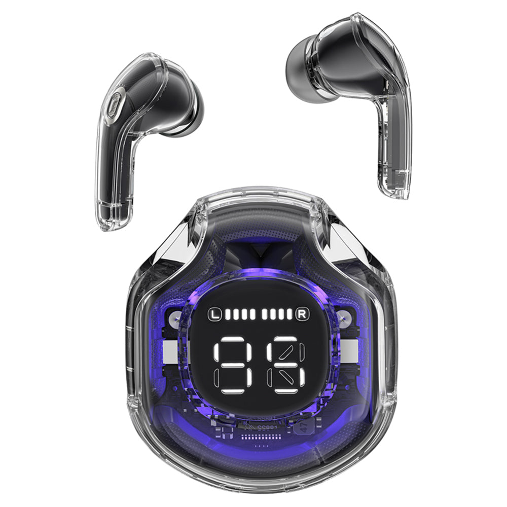 Handsfree Bluetooth Acefast T8, TWS, Schwarz
